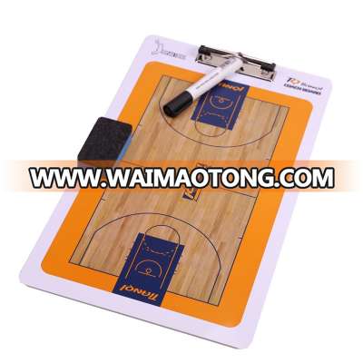 Basketball tactic board with clip