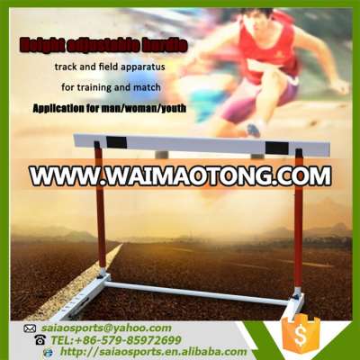 track and field sports hurdle, 100meters hurdle, 400meters hurdle adjustable hurdle